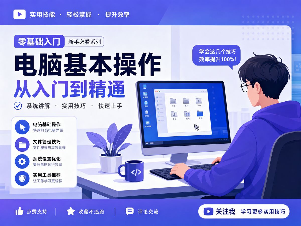 四虎电脑技能动漫教程